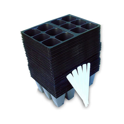 Eco-Friendly Wholesale Biodegradable Pulp Tray Seedlings Flower Seed Planting Seed Planter Round Peat Pulp Paper Pots For Plants Garden Seedling Tray